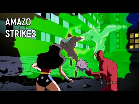Justice League VS AMAZO : 1 VS 7