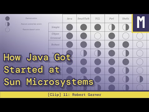 How Java Got Started at Sun Microsystems | Robert Garner