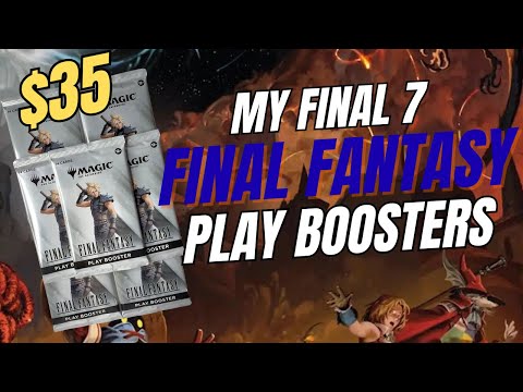 Episode 18: My Final 7 Final Fantasy Play Boosters #mtg #packopening #commander #tcg #finalfantasy