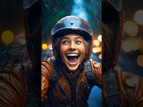 Experience the Bike riding in Rain#BikingAdventures #MotorcycleSafety #RainyDayRides #MotorcycleGear