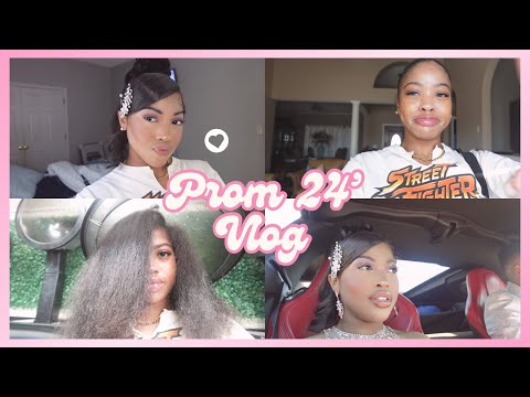 JUNIOR PROM 2k24 | PREP+ GRWM VLOG ᥫ᭡