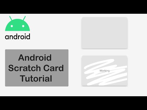 Android Scratch View | Scratch Card | Android studio 2020