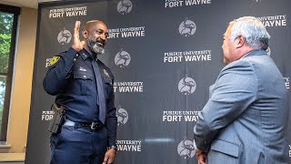 PFW Welcomes Chief Anthony Harrison