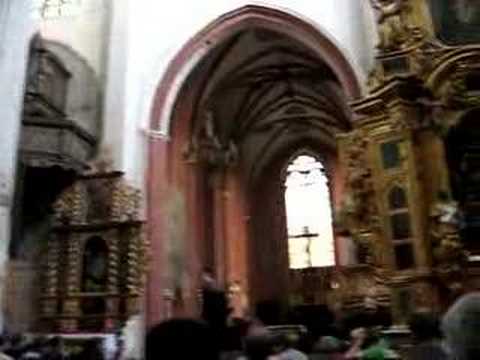 organ concert at cathedral in Toruń (short clip)