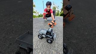 Unboxing The Remote Control Rc Cargo Truck And Rc Moster Truck 🚛