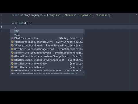 Dart Burst - Creating a List With Initial Items