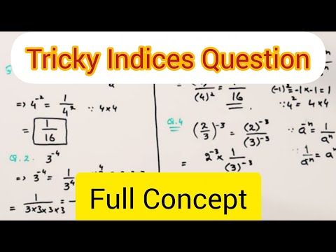 Laws of Indices Explained with Example | Solve Exponents Easily | Concepts, Tricks & Exam Success