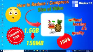 How to compress ✂ / Reduce size of video file ✅  | Compress Large Video Without ❌ Losing Quality 💯