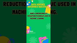 Top Data Science Interview Questions: Ace Your Next Job Interview shorts7 #shorts #datascience