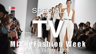 MILAN FASHION WEEK Spring Summer 2025 Compilation