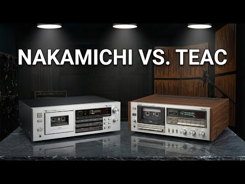 The 1980s Cassette Deck Wars — Nakamichi vs. Teac