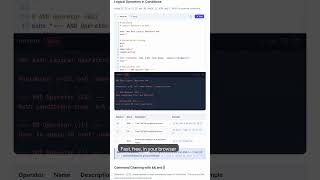 Logical Operators - Python Tutorial | 8gwifi.org — in 30 seconds #Electronics #STEM #Engineering