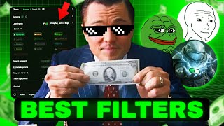 BEST Filters & Settings for Trading Memecoins (Terminal, Axiom, GMGN)
