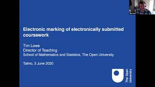 Tim Lowe -- Electronic marking of electronically submitted coursework