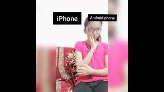 iPhone vs Android phone