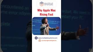 Why Apple Mac Rising Fast. #multiplatsystems #apple #macvspc #marketing #shorts