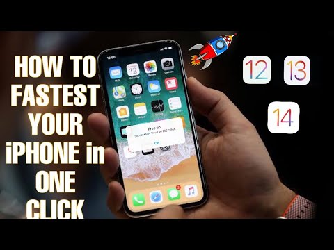 How to Speed Up your iPhone ONE CLICK | Make Your Old iPhone FAST | HOW I DO IT! 😱