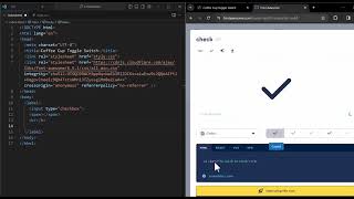 Coffee _ Custom Checkbox Design in CSS #programming #webdevelopment #html #css #javascript #react