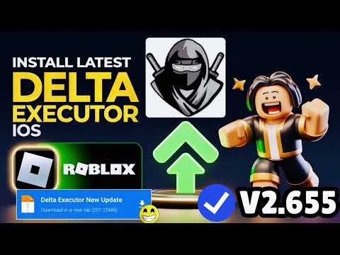 Delta Executor Mobile Tutorial - How to Get Roblox Executor Mobile iOS & Android in 2025 EASY
