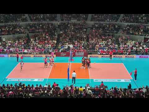SET 3 CCS 25 - 18 PGA GAME 1 FINALS #ccs #creamline #creamlinecoolsmashers #petrogazzangels #pvl