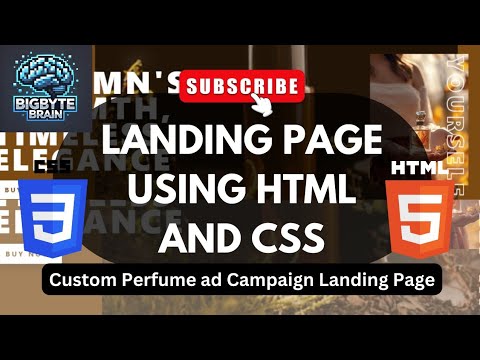 Custom Landing Webpage | HTML & CSS | Learn how to create a stunning landing page for a custom ad