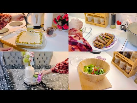 Silent vlog| milk cake| kebab recipe | slow living| cleaning| daily routine