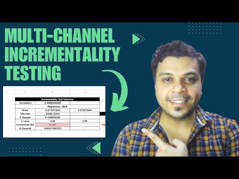 Incrementality Lift Template - Multi-Channel/Multi-Linear Regression Version