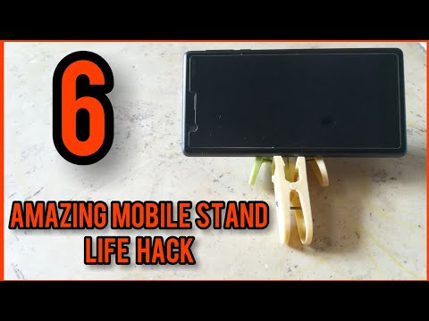 6 Amazing Mobile Stand life hacks | Tech Industry