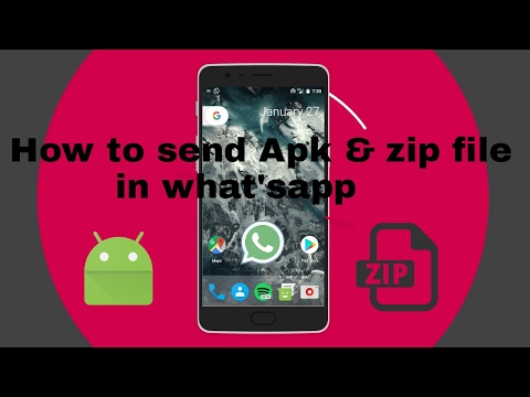 How to Send PDF, DOC, ZIP,APK Files on WhatsApp Using WhatsTool App-Android in 2 click ...!