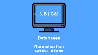 Normalisation (3rd Normal Form)