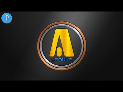 How to Make Logo for YouTube Channel | PixelLab Logo Design | Abduke Design
