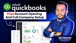 QuickBooks Online Company Setup | কুইকবুকস একাউন্ট খোলার নিয়ম| QuickBooks Bangla Tutorial
