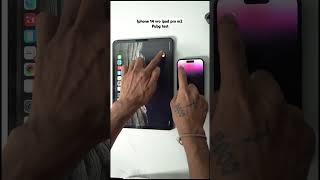 iphone 14 pro vs ipad pro M2 pubg test A16 BIONIC VS M2 CHIP #iphone14pro #ipadpro#pubgmobile#shorts