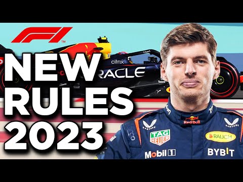 FORMULA ONE 2023 TOP 7 RULE CHANGES YOU NEED TO KNOW ABOUT IN F1