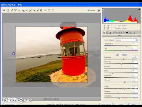 Topic # 17  Making Non distructive Crops in Camera Raw