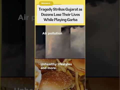 Dozens of deaths due to heart attack during Garba #garba #garbadance #death #gujarat #monaco