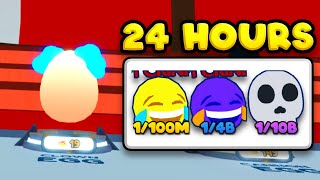 Hatching The Clown Egg For 24 HOURS In Bubblegum Sim Infinity! 🤡 (Roblox)
