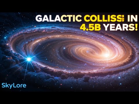 Will Andromeda Galaxy Collide with Milky Way? | Mind-Blowing Cosmic Journey with SkyLore