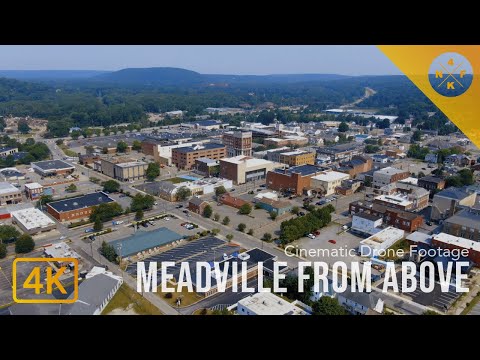 Meadville: A Tour From Above | Crawford County, Pennsylvania | DJI Drone Cinematic Short Film
