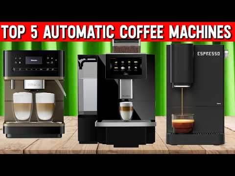 Top 5 Fully Automatic Espresso Machines That Make Café Drinks at Home