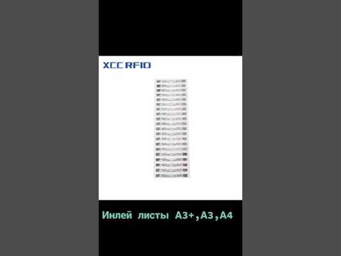XCC RFID инлей, карты , метки