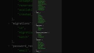 Laravel: List All Table Columns from Database