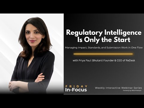Regulatory Intelligence Is Only the Start