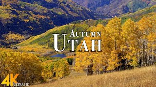 Autumn Utah 4K Ultra HD • Stunning Footage Utah, Scenic Relaxation Film with Calming Music.