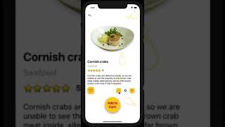 Online Food Made Easy - React Native UI Design