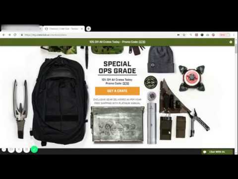 How to Subscribe in Crate Club - Tactical Survival Gear Subscription