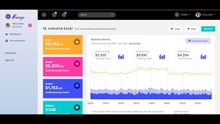 Free Hybrid Bootstrap Responsive Admin Dashboard Template