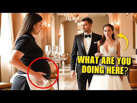 A Millionaire Saw His Pregnant Ex-Wife Cleaning Tables At His Wedding Reception. What He Did Next...