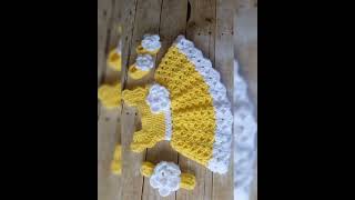 best frocks design #crochetpatterns #babygirl #bestpatterns #crocheting