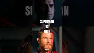 Superman vs Thor 🔥 #marvel #dc #thor #superman #thorvssuperman #henrycavill #chrishemsworth